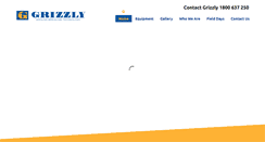 Desktop Screenshot of grizzlyag.com.au