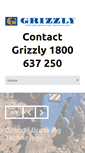 Mobile Screenshot of grizzlyag.com.au